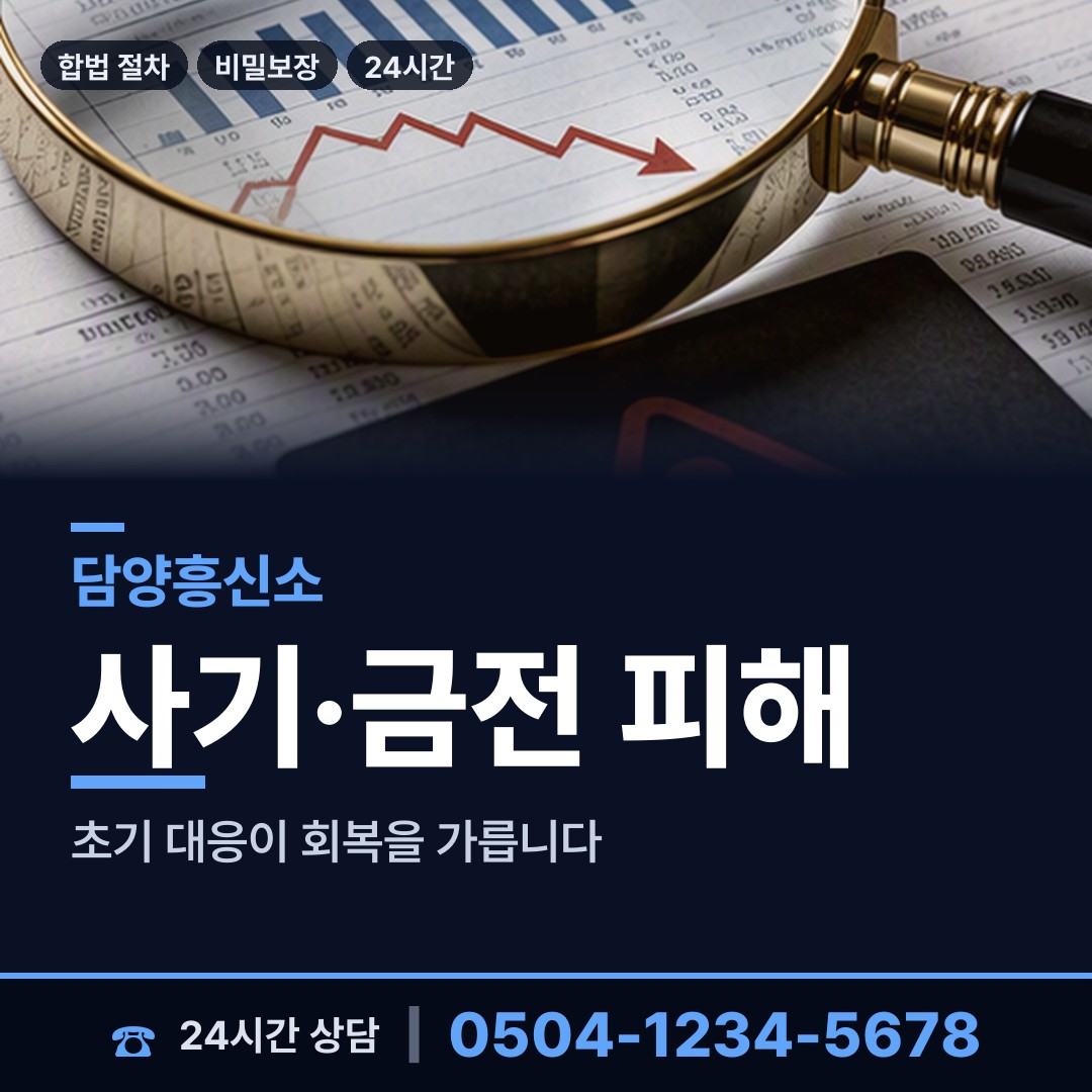 담양 용면 채무자소재파악 상담 안내